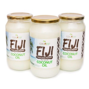 3 packs of CocoFiji Coconut oil